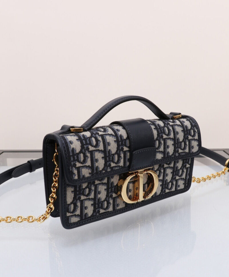 Christian Dior Miss Montaigne Mini Bag Dark Blue